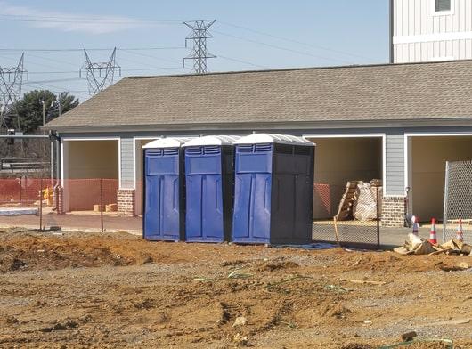 the number of construction portable toilets needed for a job site depends on the size and period of the project, as well as the number of employees on site